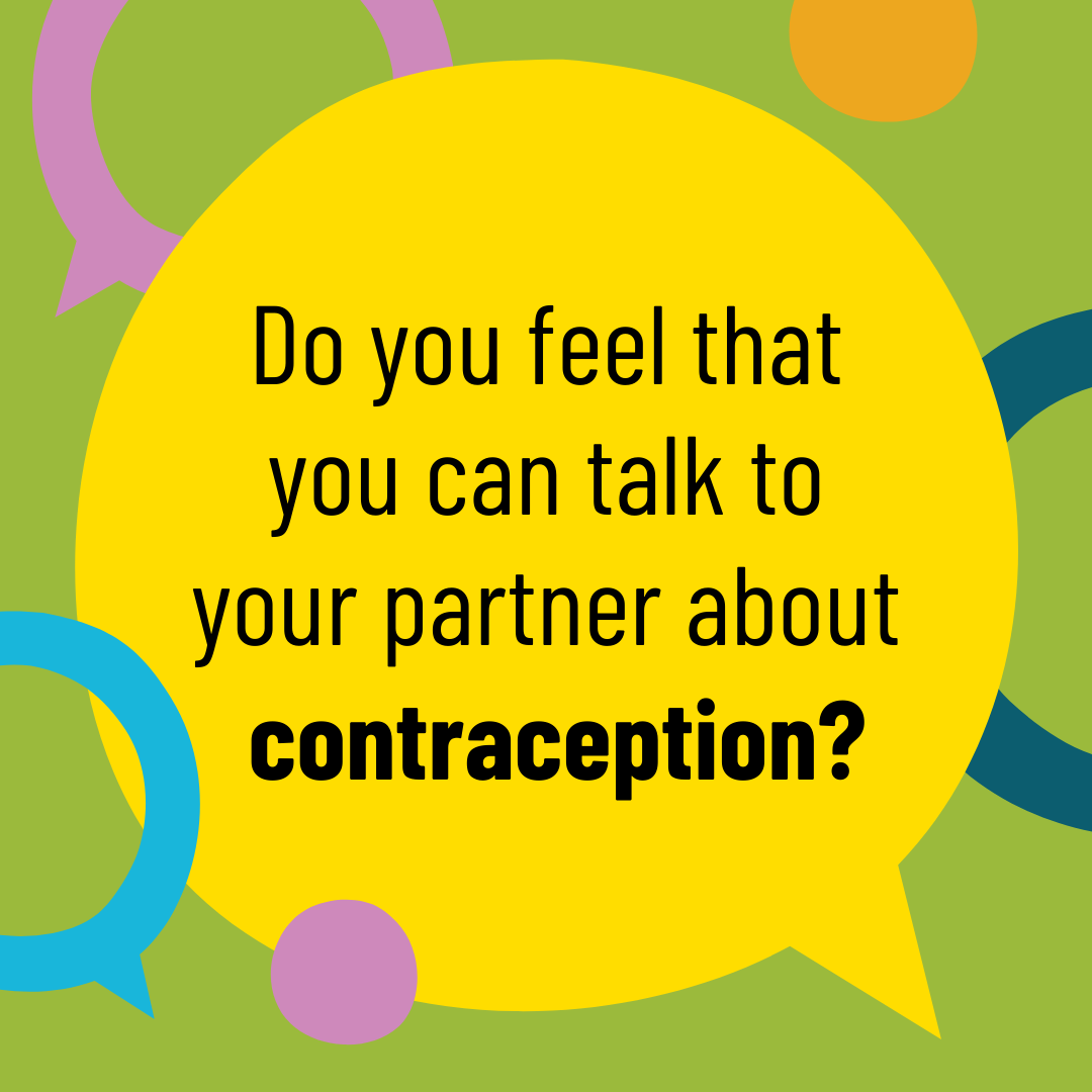 Picture of talking to your partner about contraception